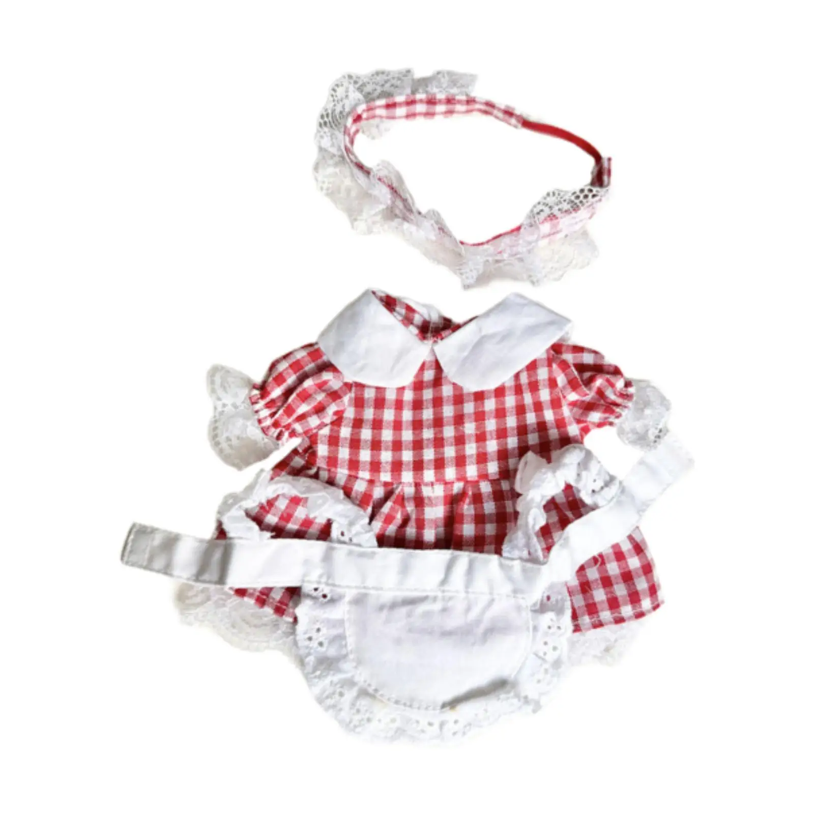 red Plaid Maid skirt