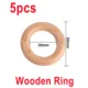 5pcs 50mm ring
