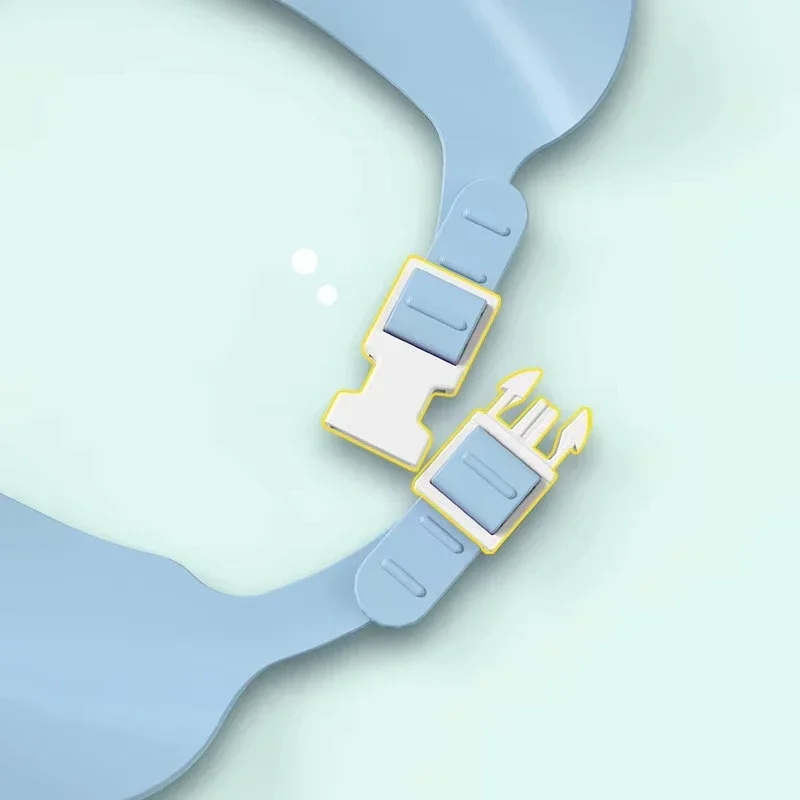 Gorro de lavado de pelo ajustable para niños, gorro suave para Baby Shower, protección para los oídos, champú seguro para niños, ducha de baño, protege la cubierta de la cabeza - imagen 3