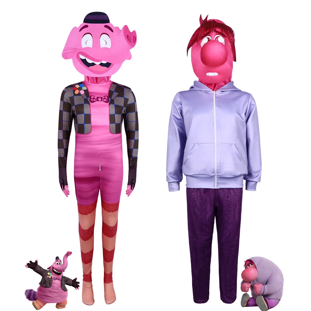 Inside Out 2 Cosplay Anime personaje de dibujos animados alegría disfraz de ansiedad para adultos niños Ropa de baile de Halloween disfraz de Cosplay - imagen 3