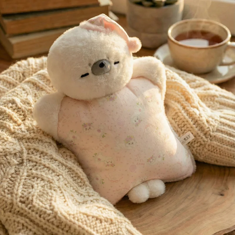 Almohada infantil de peluche suave – Para el descanso de tu bebé - imagen 3