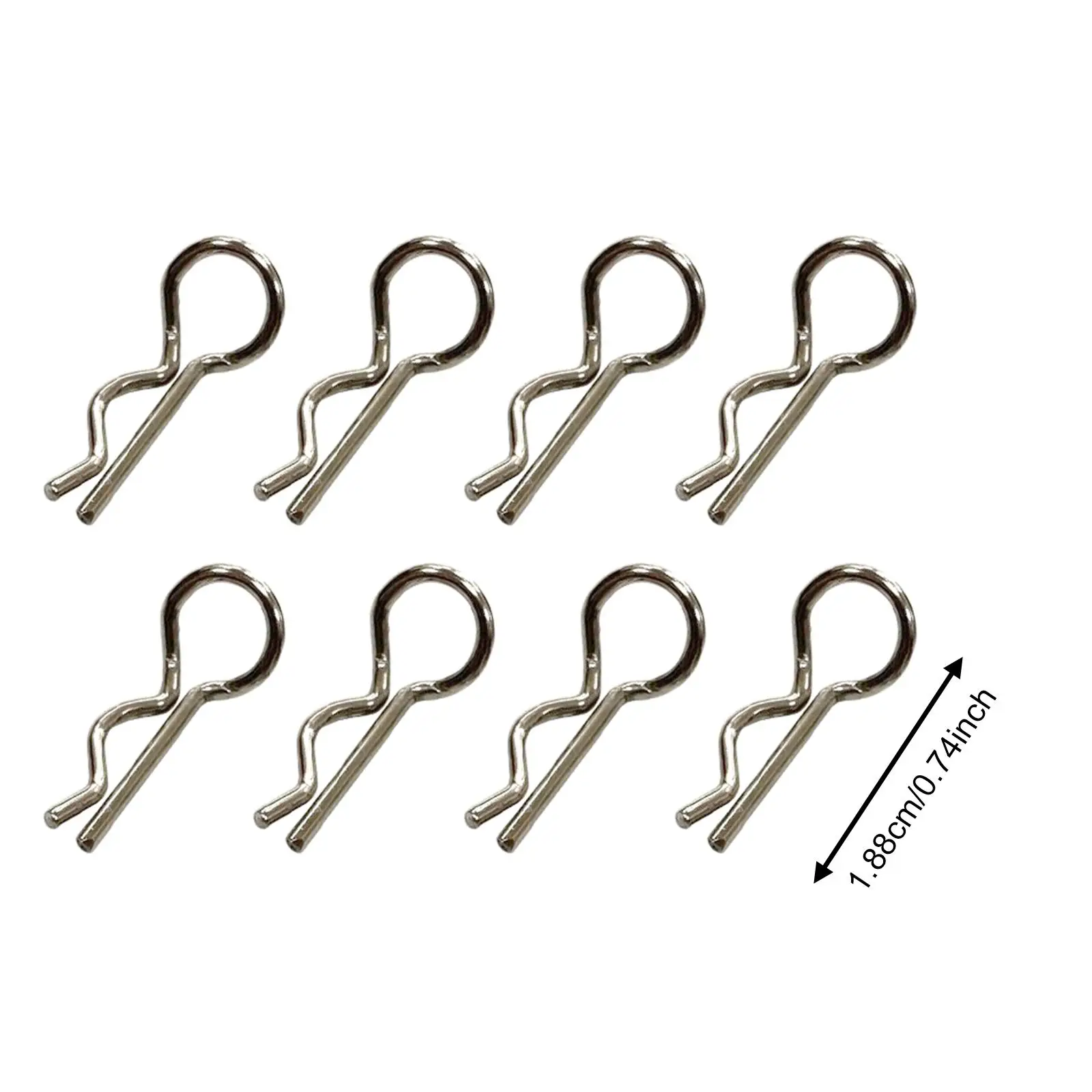 8x RC Car Body Shell Clips Universal Easy to Install Replace Accessories Update Parts for 16201Pro 16106 16303 18101 1/16 1/18