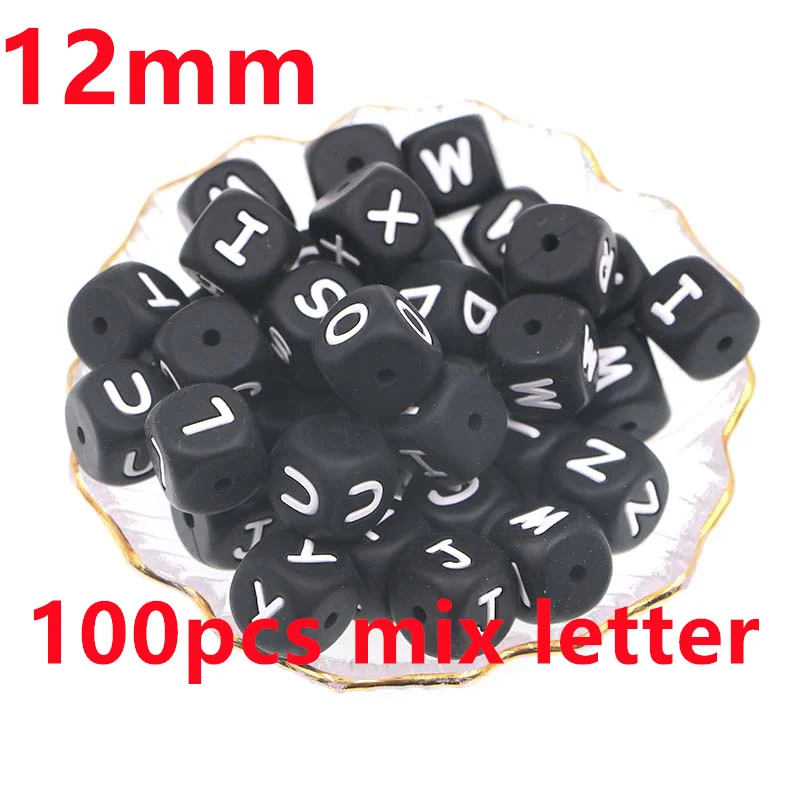 100pcs mix letter