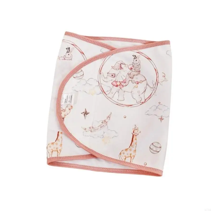 D7YD Manta envolvente para recién nacidos para comodidad y seguridad diarias durante sueño, saco dormir dibujos tela - imagen 5