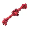 Red Rear Axle