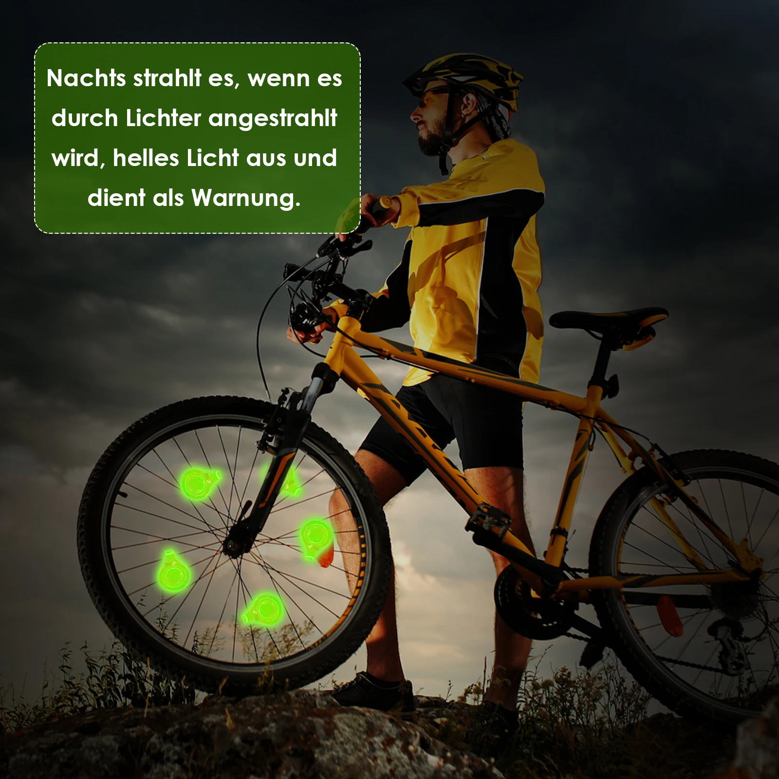 Clips magnéticos reflectantes para bicicleta, seguridad en ciclismo, mochilas para niños, Clips de bolsa reflectora para piezas para caminar de noche, 6 uds. - imagen 5