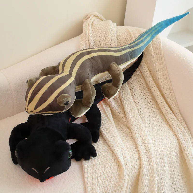 Peluches de lagarto y camaleón para niños – Reptiles suaves - imagen 5