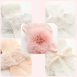 Pantimedias de encaje con lazo para niña – Elegantes y cómodas