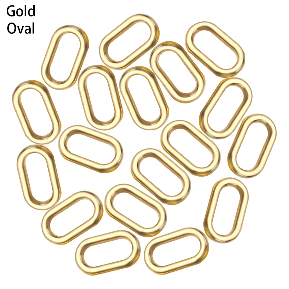 Gold	Oval