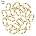 Gold	Oval