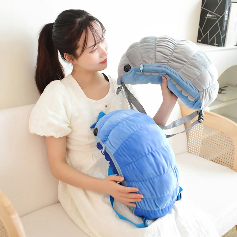 Mochila de peluche escarabajo para niños – Almohada blandita - imagen 4