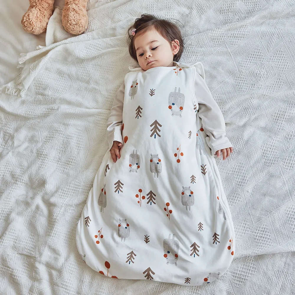 Saco dormir bebé en algodón suave con estrellas - imagen 4