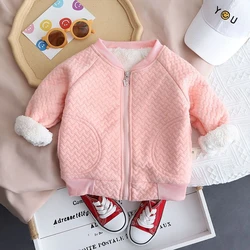 Chaqueta gruesa de algodón para bebé niña – Moda otoño invierno