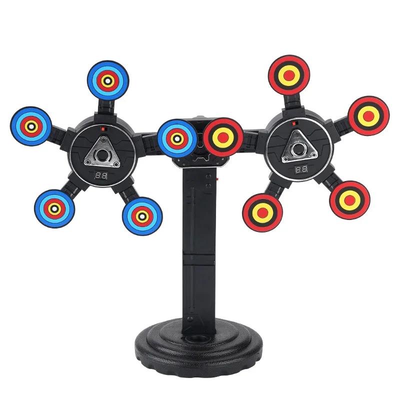 Dmart – Diana giratoria electrónica 360° para niños con pistola