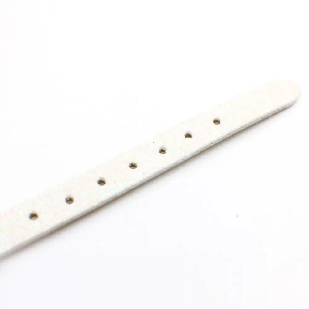 5 uds alta calidad Super Mini cinturones 8*210mm cuero Artificial DIY hecho a mano cinturón Collar 20cm muñecas de algodón - imagen 3