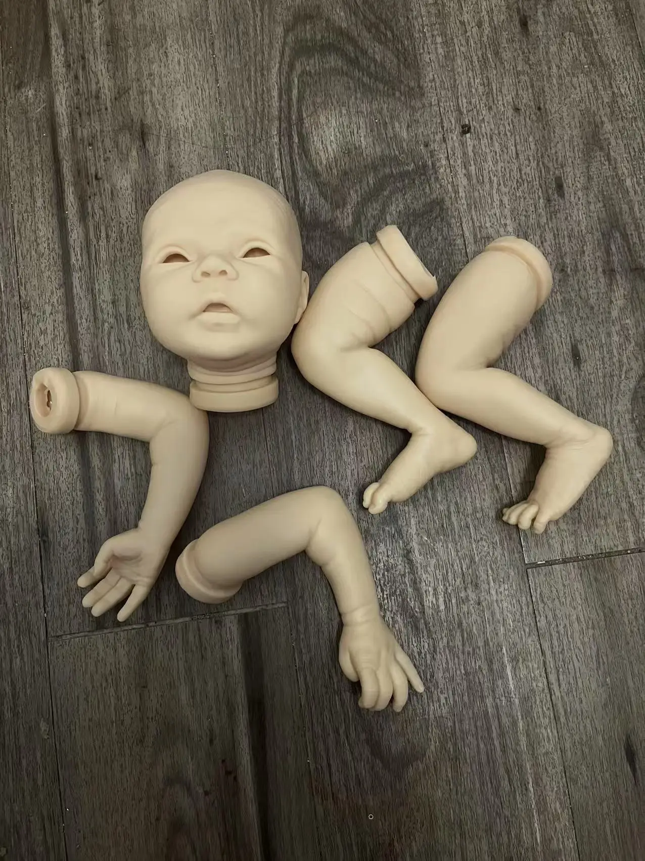 NPK Kit de muñeca de tela blanca para hacer a mano - imagen 3