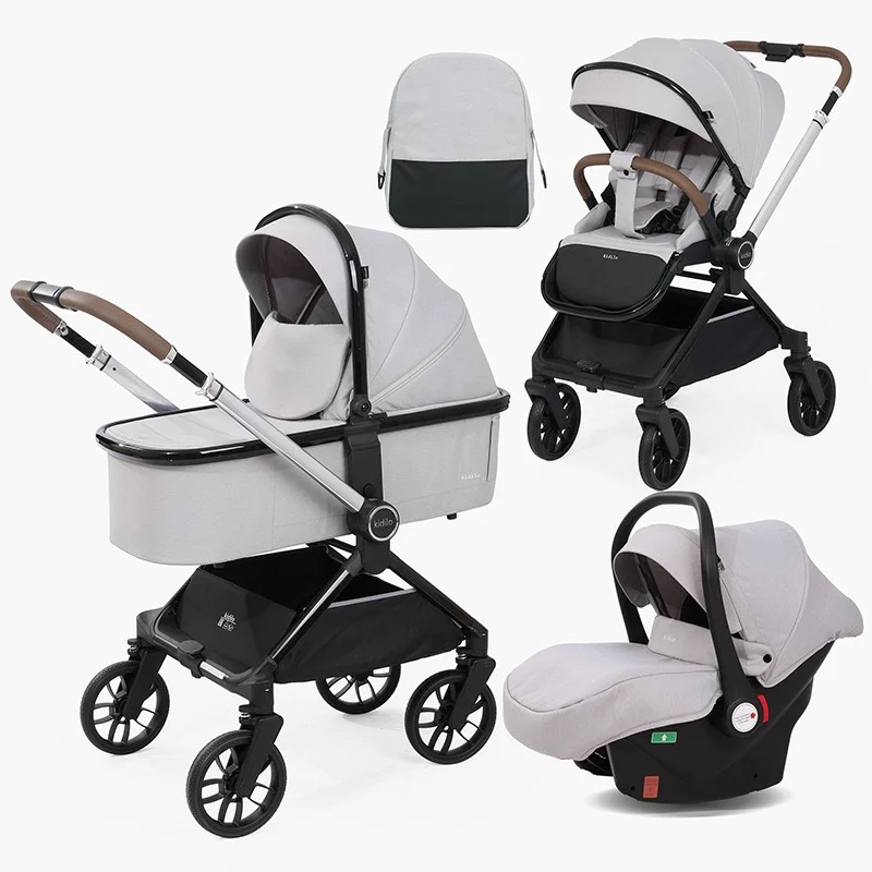 Cochecito de bebé con comodidad bebe, cochecito de bebé 3-1 de alta calidad para bebé de 0 a 3 años, el mejor cochecito para bebé newbron - imagen 2