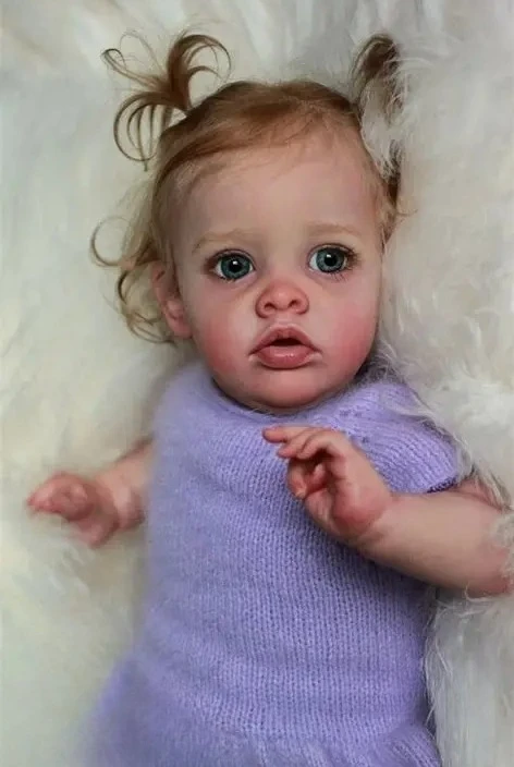 NPK Benjamin: kit de muñeco reborn con pelo enraizado a mano