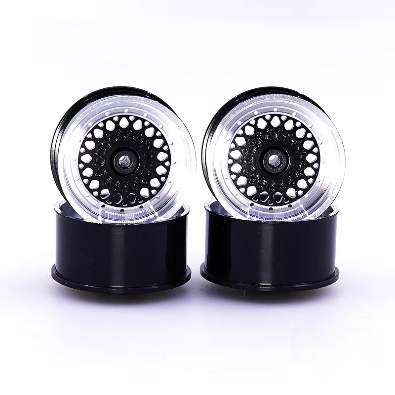 Mini 4WD Parts 95578 95579 Cubo de rueda de tamaño meduim vintage de aleación de aluminio - imagen 2