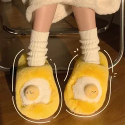Zapatillas de casa para niñas cálidas y antideslizantes con dibujos