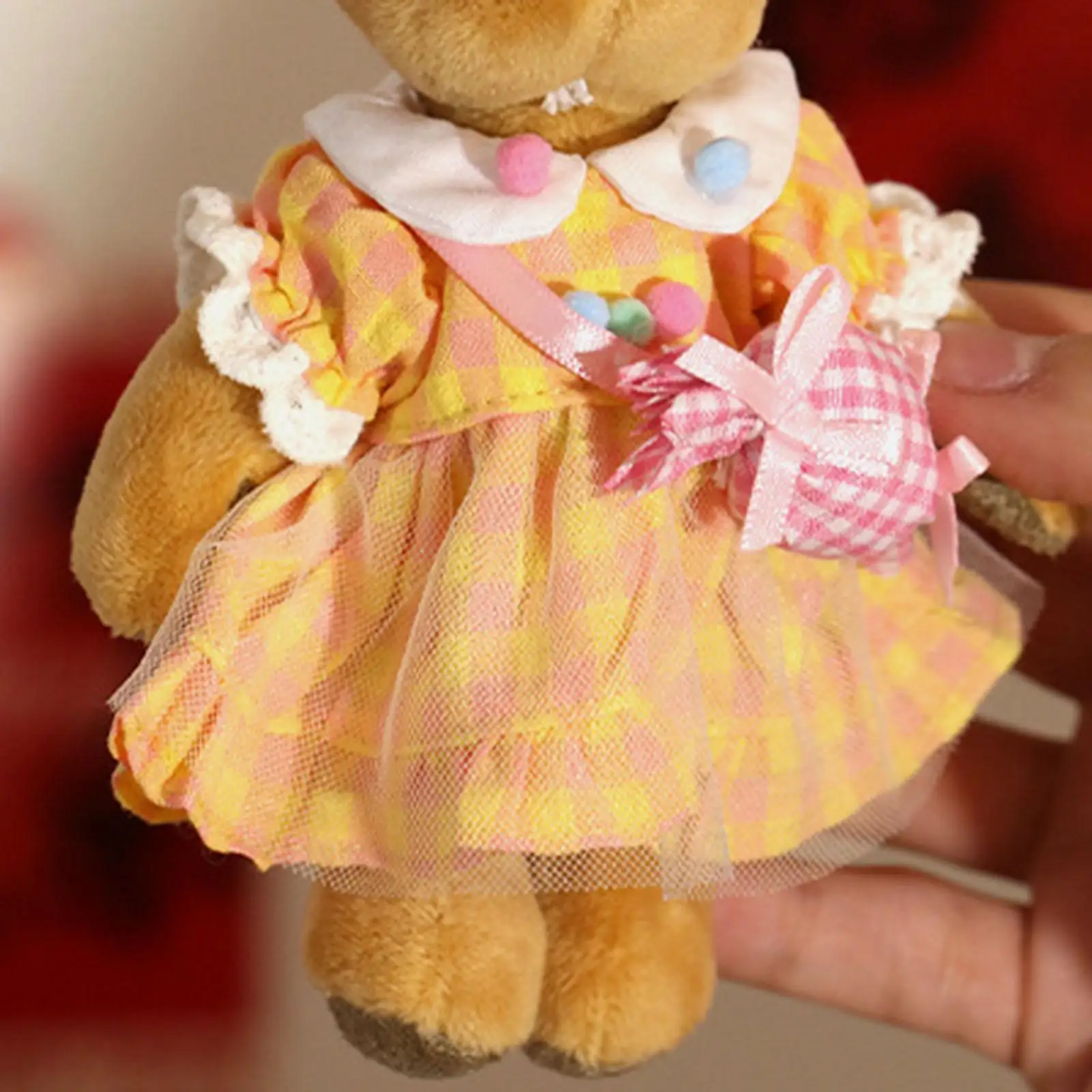 Fashion Doll Dress Costume for 10-15cm Girl Dolls Dress up New Year Gifts, Halloween Gifts
