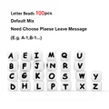 100Pcs Mix Letter