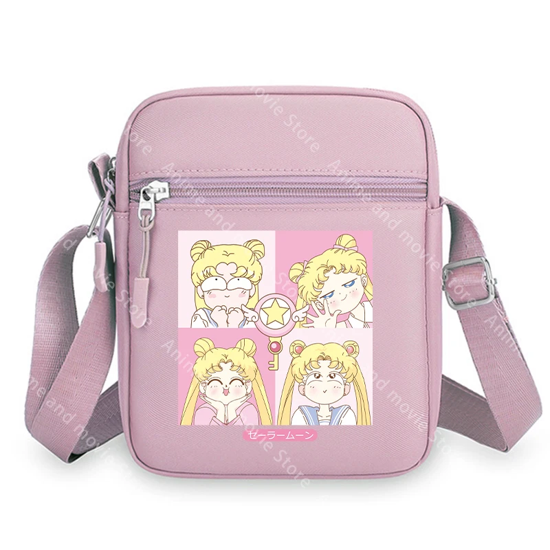 Bolsa Sailor Moon para niña – Bolso cruzado con cremallera personalizado - imagen 4