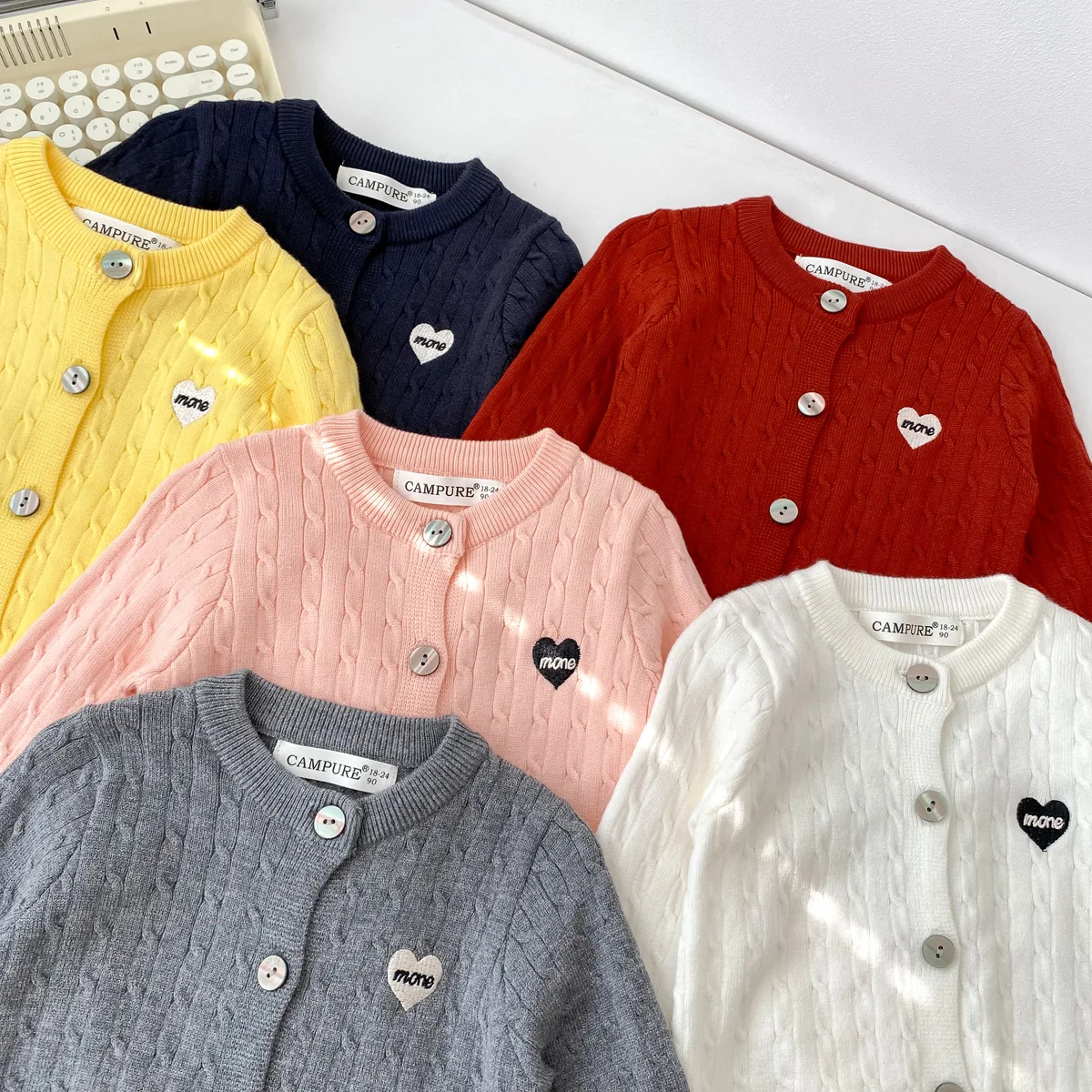 Cárdigan de punto para niño – Jersey cálido de otoño - imagen 2