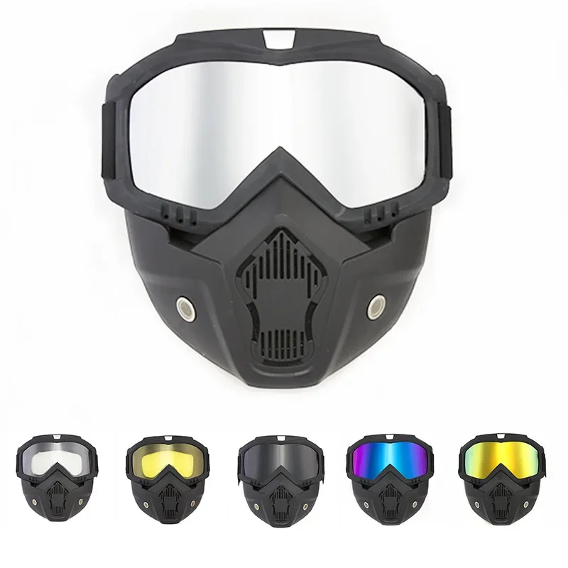 Máscara a prueba de viento para motocicleta, gafas HD para deportes al aire libre, gafas para montar en Motocross, gafas de sol con protección UV de verano