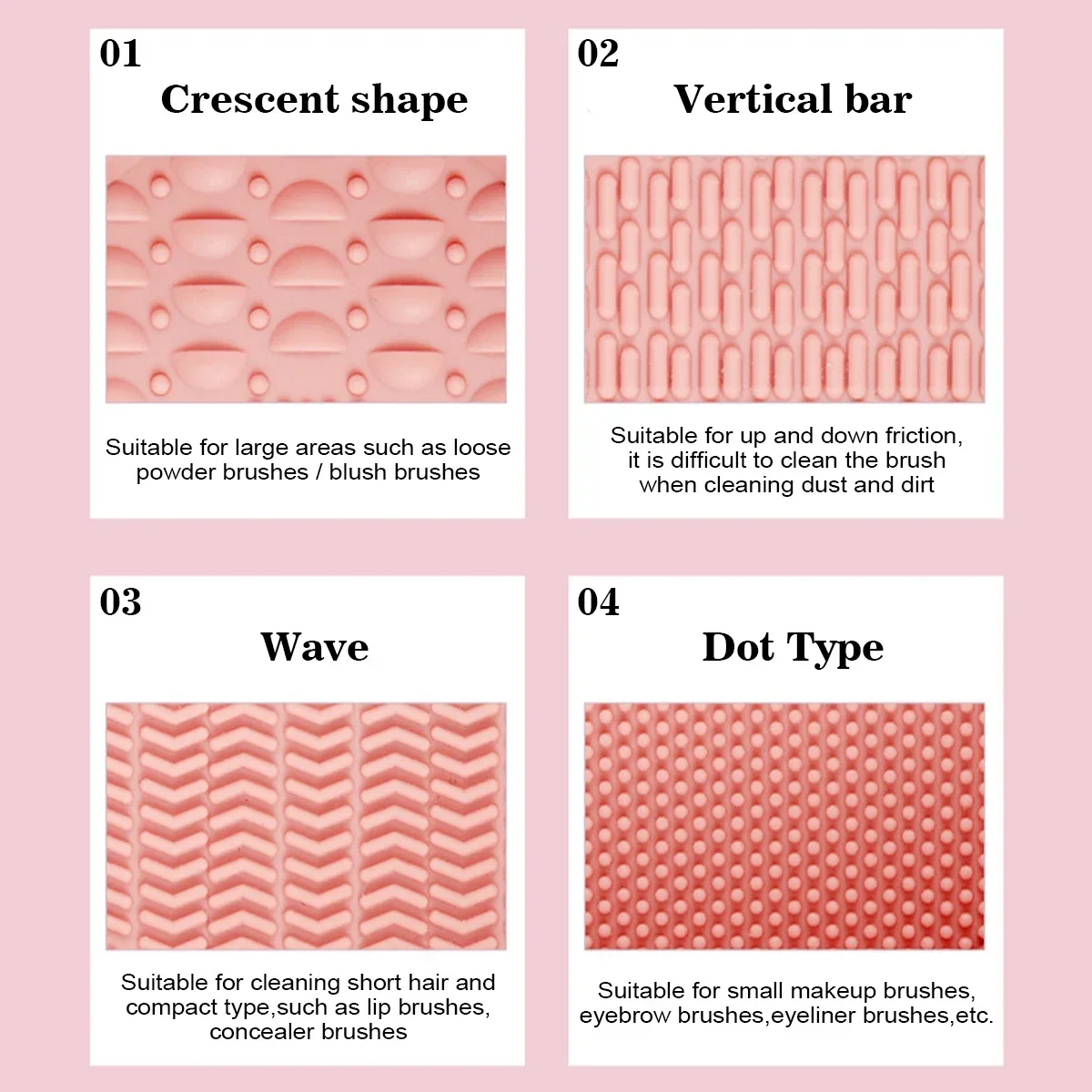 Limpiador de esponja para quitar sombra de ojos, nuevo cepillo de maquillaje de silicona, cepillo para base de Color, limpieza, caja de depurador colorida, herramientas - imagen 3
