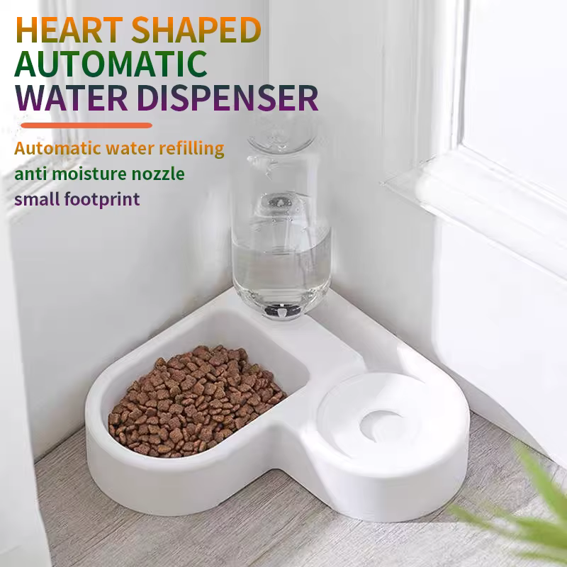 Cuenco automático para mascotas con filtro doble uso perros y gatos