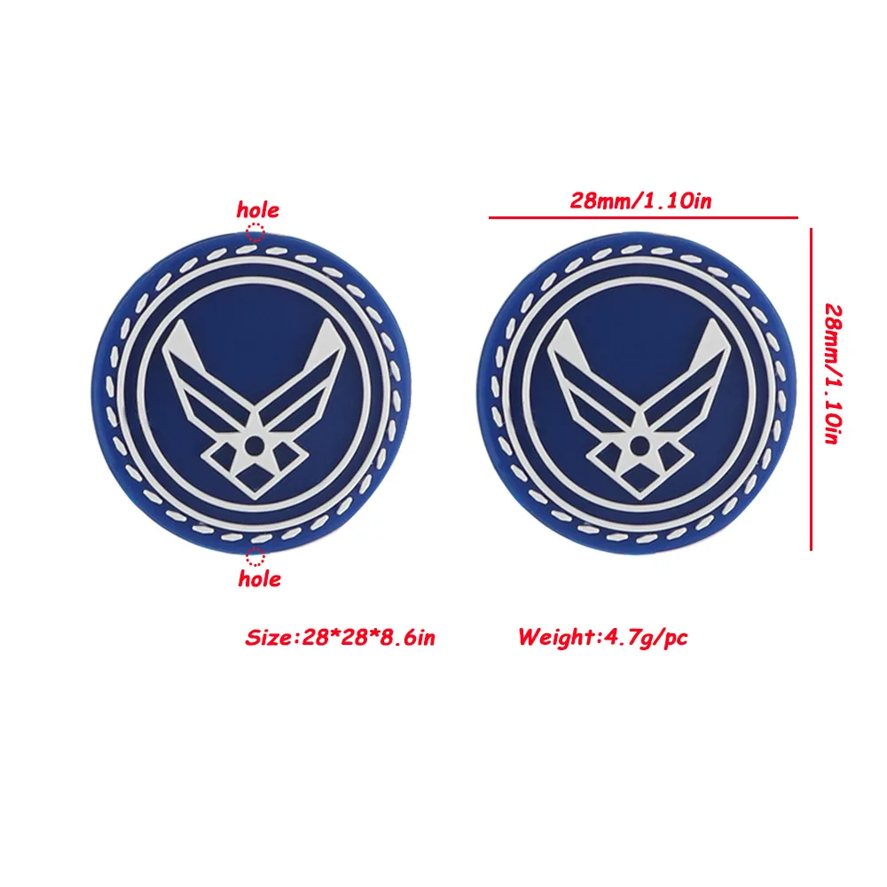 10pcs Blue