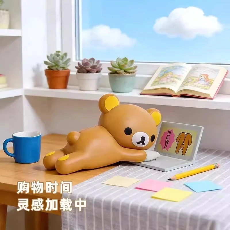 Rilakkuma caja sorpresa figuras originales para escritorio regalo - imagen 4