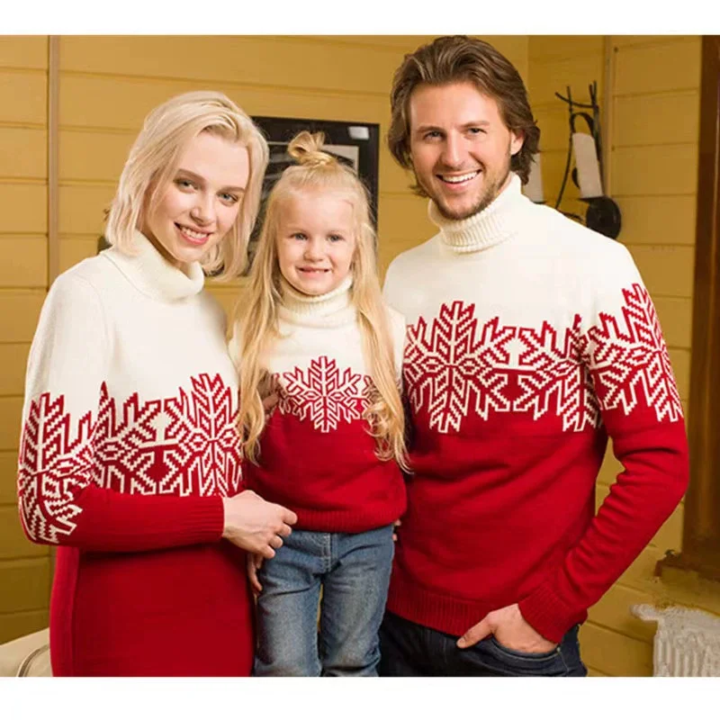 Jersey de Navidad a juego para mamá, papá y niño - imagen 4
