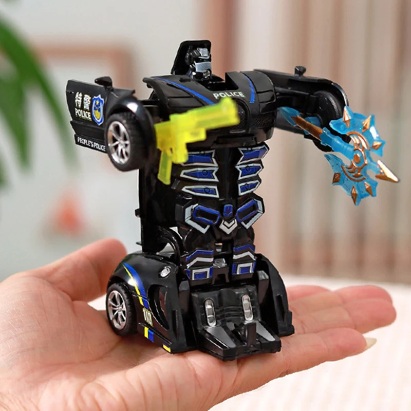 Coche transformable para niños - Juguete de empuje - imagen 3