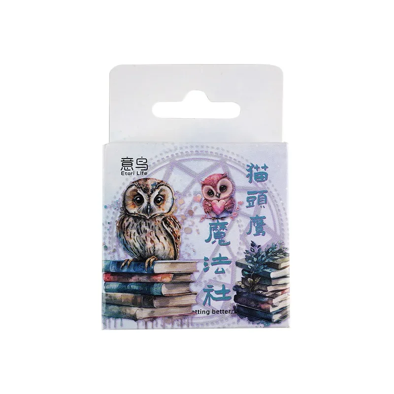 Pegatinas de búho para álbumes infantiles – Diseño creativo en PVC - imagen 2