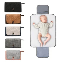 Cambiador de pañales plegable impermeable para bebé recién nacido