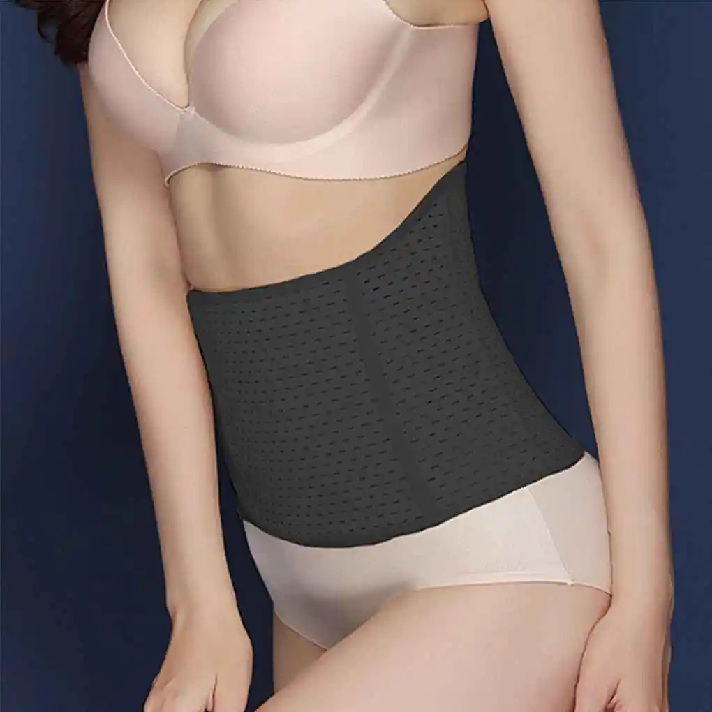 Correa de Abdomen postparto para mujeres embarazadas, cinturón de soporte de espalda tonificante, faja de cintura y abdomen, Verano - imagen 2