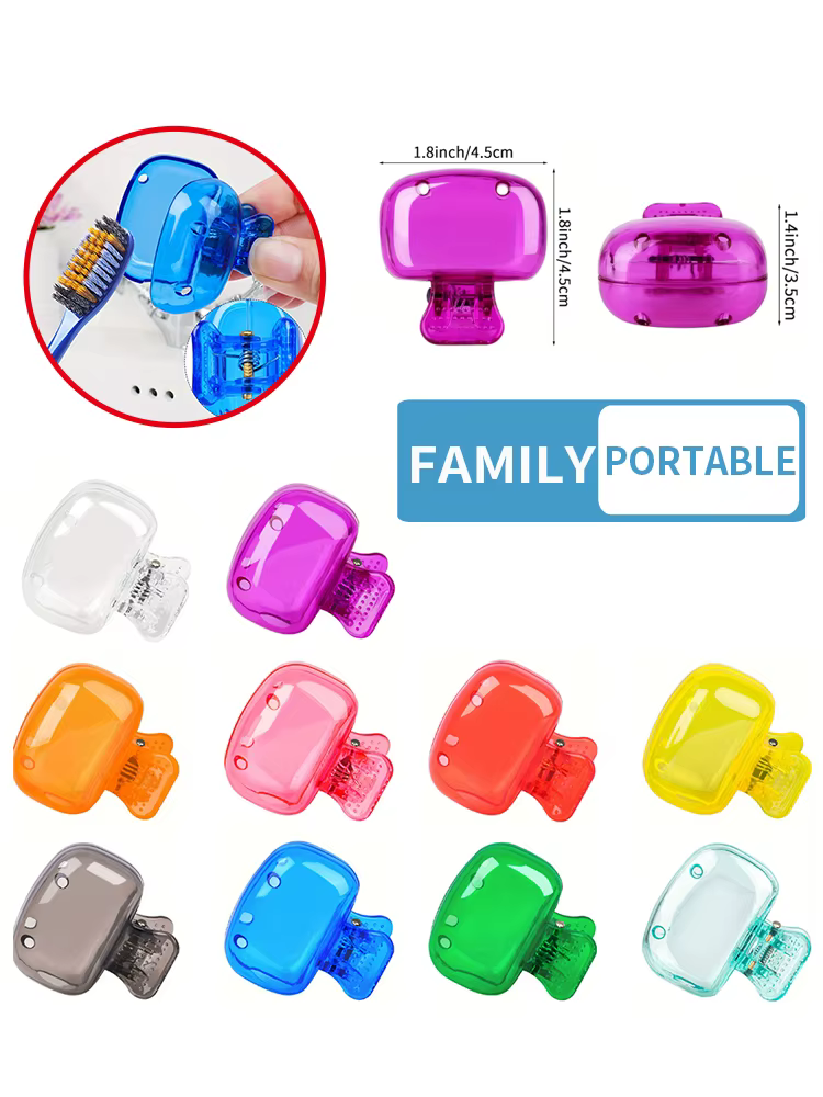 Fundas protectoras para cepillos de dientes infantiles – Estuche viaje - imagen 5