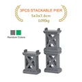 3pcs Grey Pier02