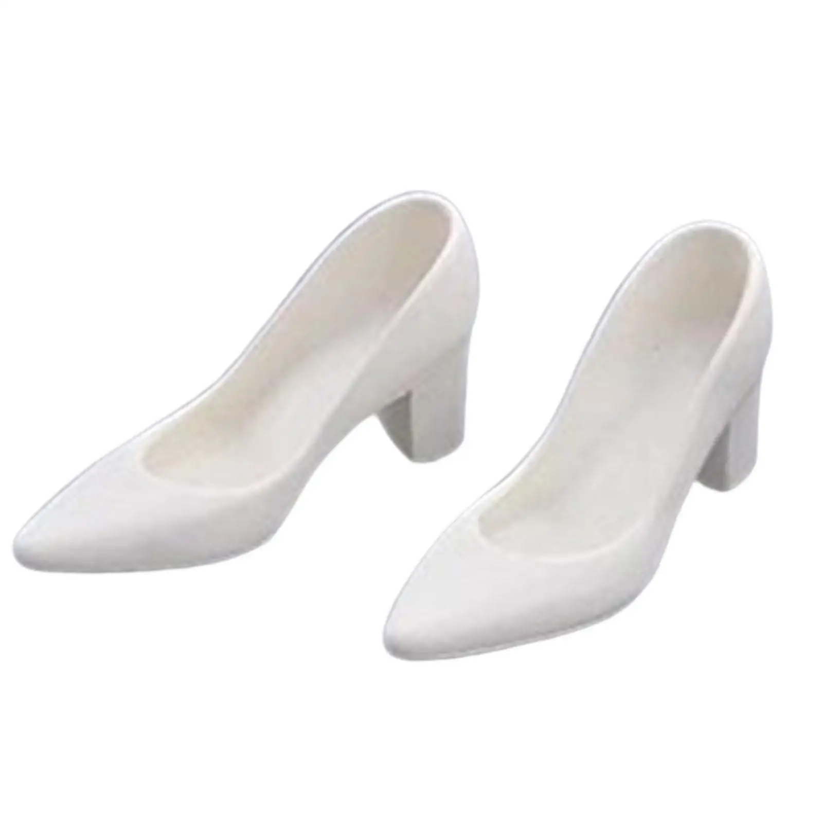 1/6 Scale BJD Doll Shoes BJD Doll Accessories Costume Cosplay Stylish Decoration Mini High Heeled Shoes for 12 inch Figure Body