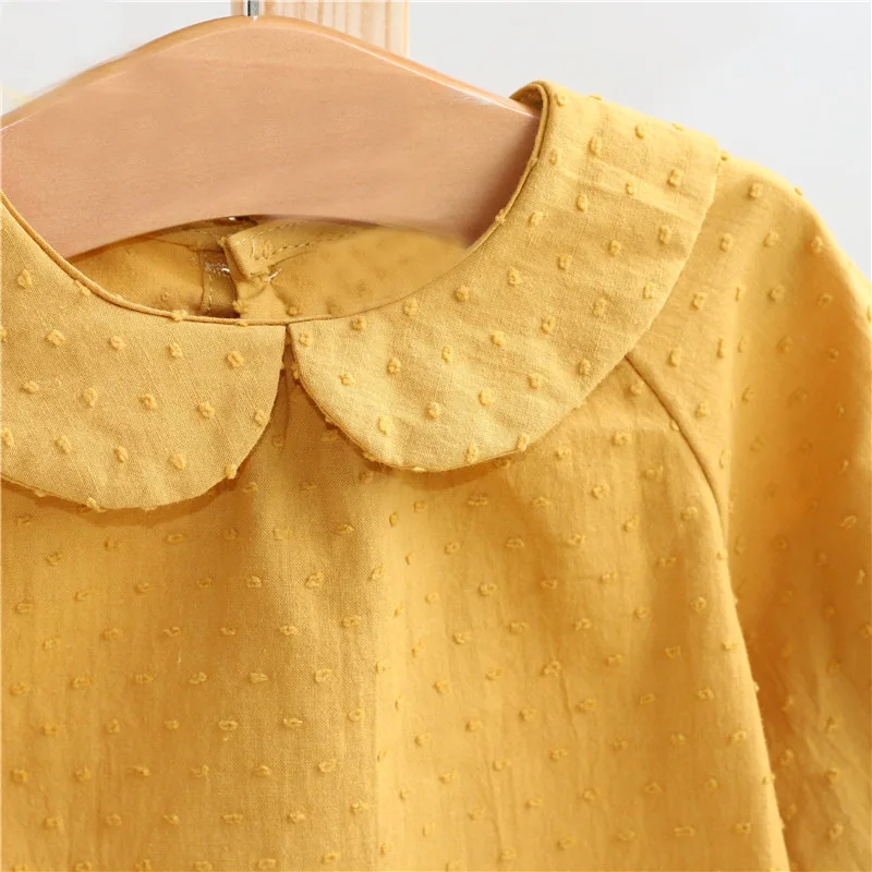 Blusa bebé niña manga larga algodón – estilo casual primavera - imagen 3