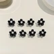 10pcs black pearls