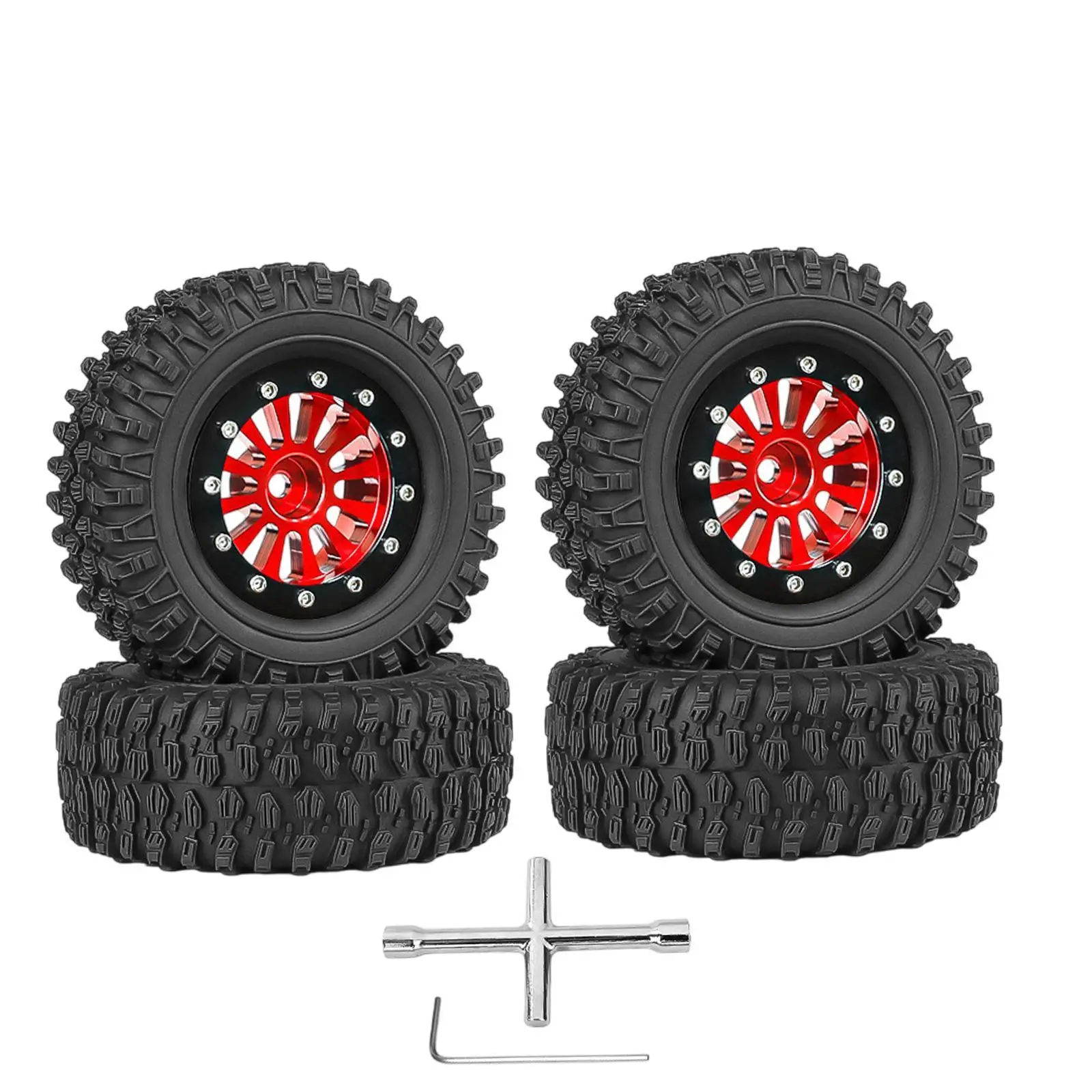 red black