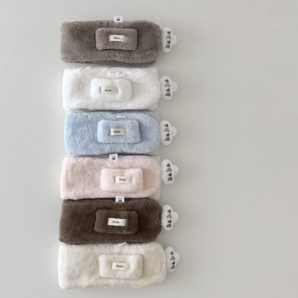 Nuevas bufandas bonitas de dibujos animados a prueba de viento, bufanda gruesa y cálida, pañuelo cruzado cómodo a prueba de frío para niños - imagen 5