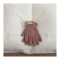 pink gloves