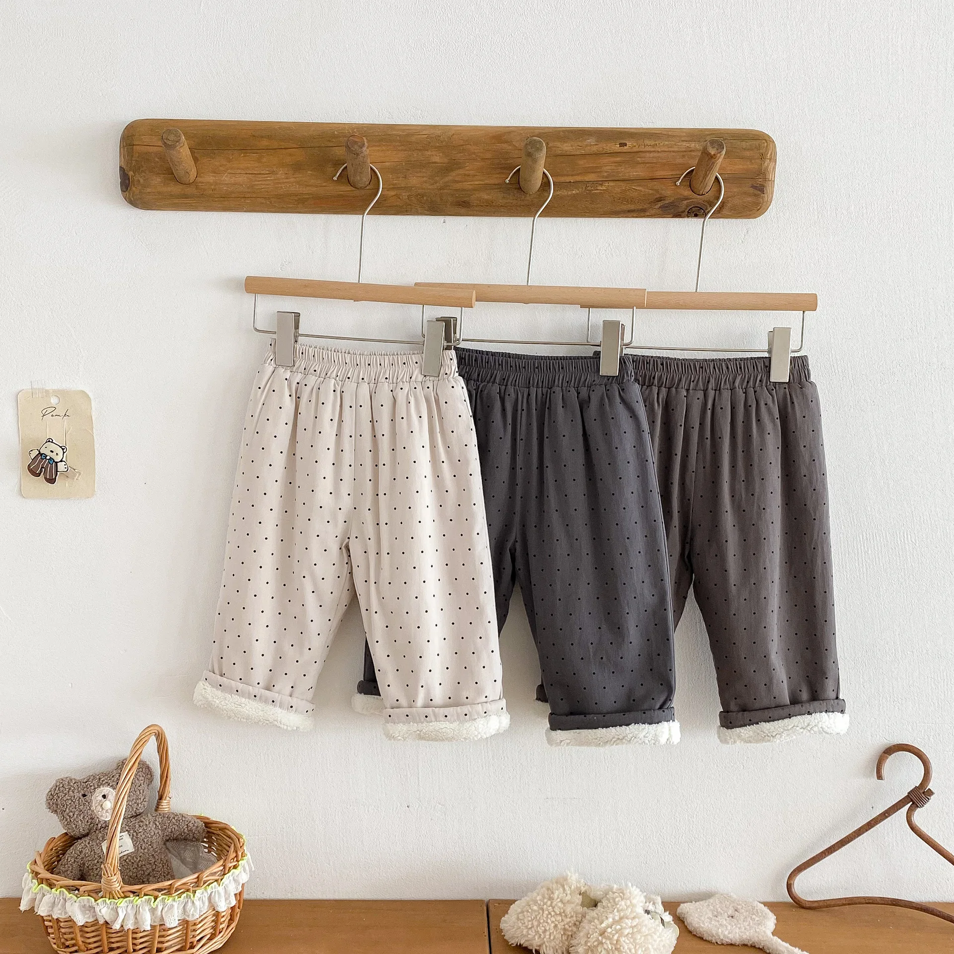 Pantalones invierno forro polar para niño – Cálidos y suaves - imagen 3