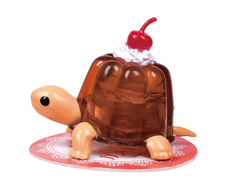 Coffee jelly turtle