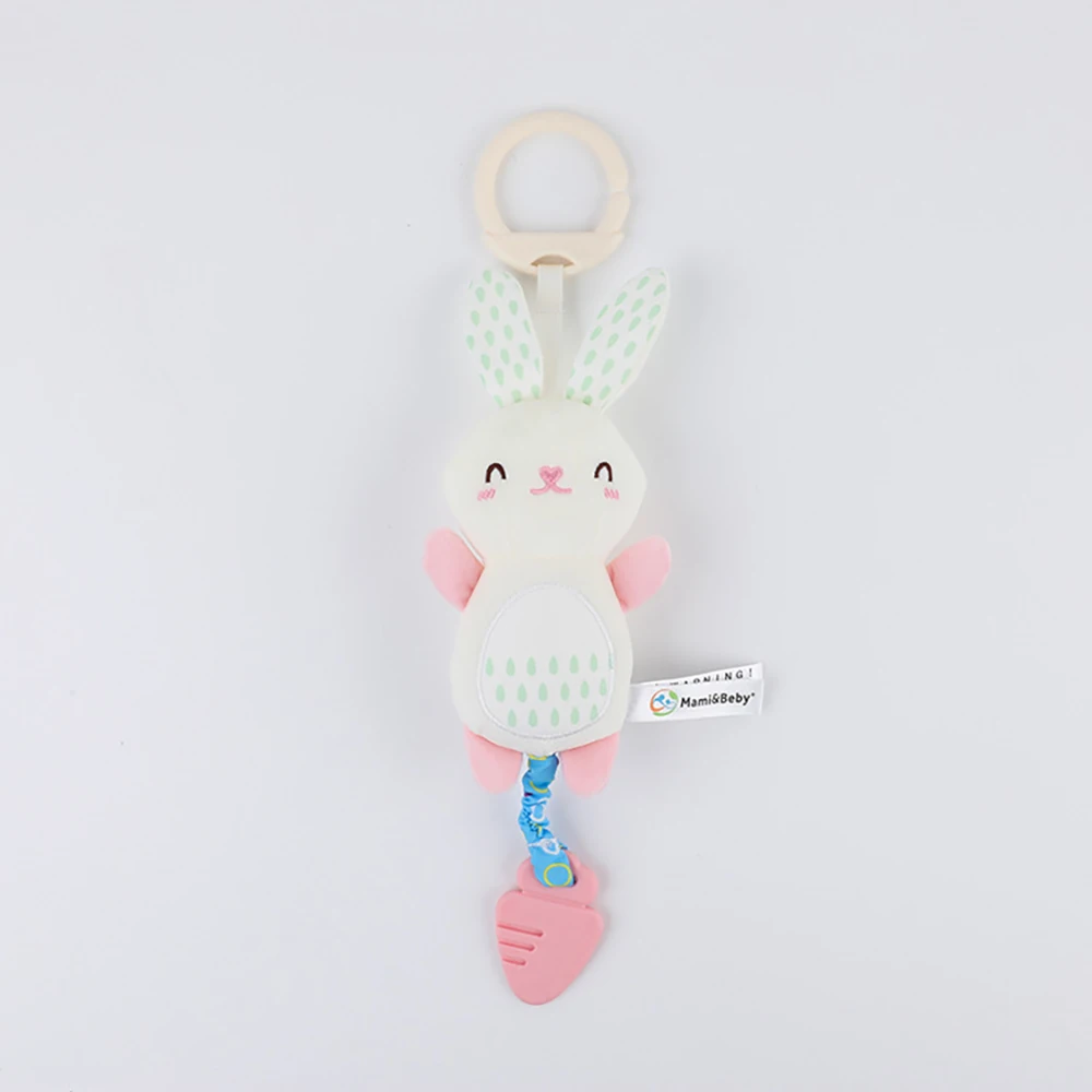 Sonajero peluche suave para bebé – Agarre fácil, ideal para recién nacido - imagen 3