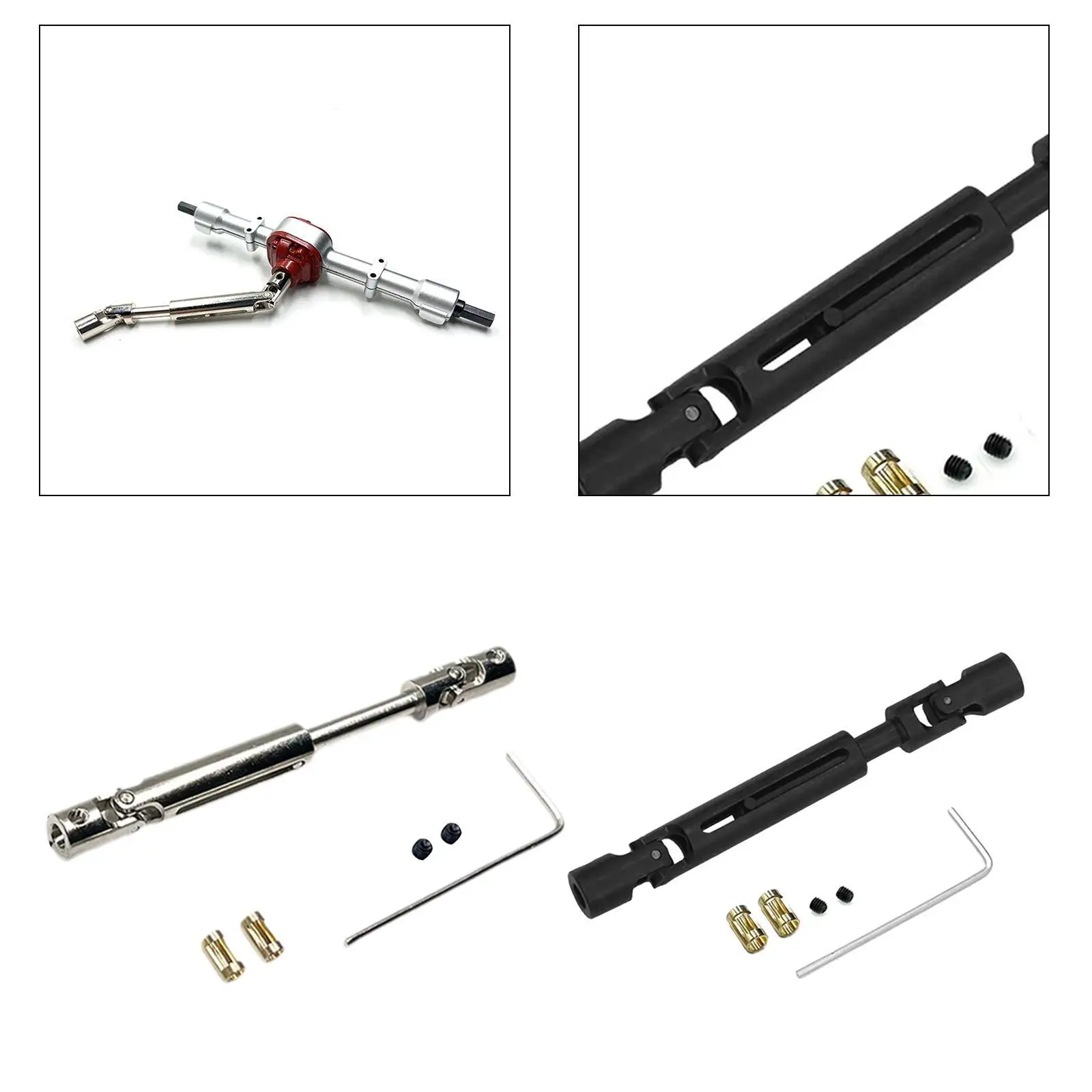 1/12 RC Car Drive Shaft Transmission Joint for Vehicles Hobby Model Truck